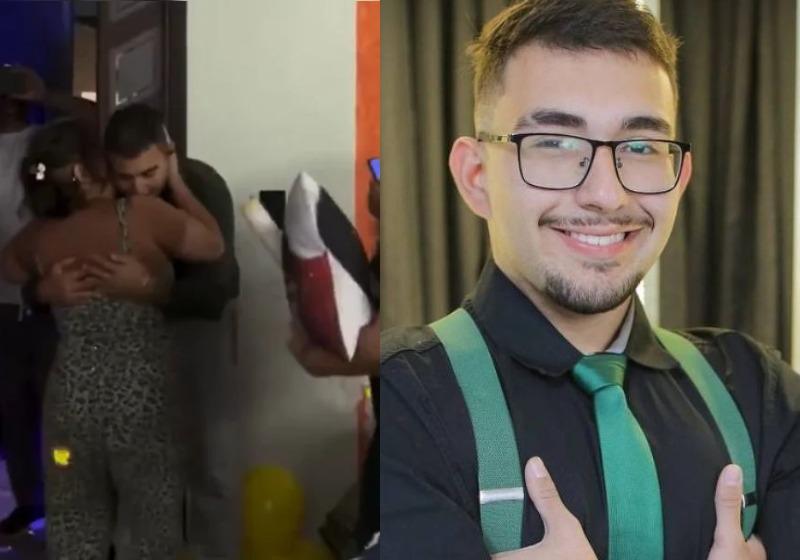 Jovem que se perdeu em trilha do Pico Paraná volta para a família e é recebido com festa