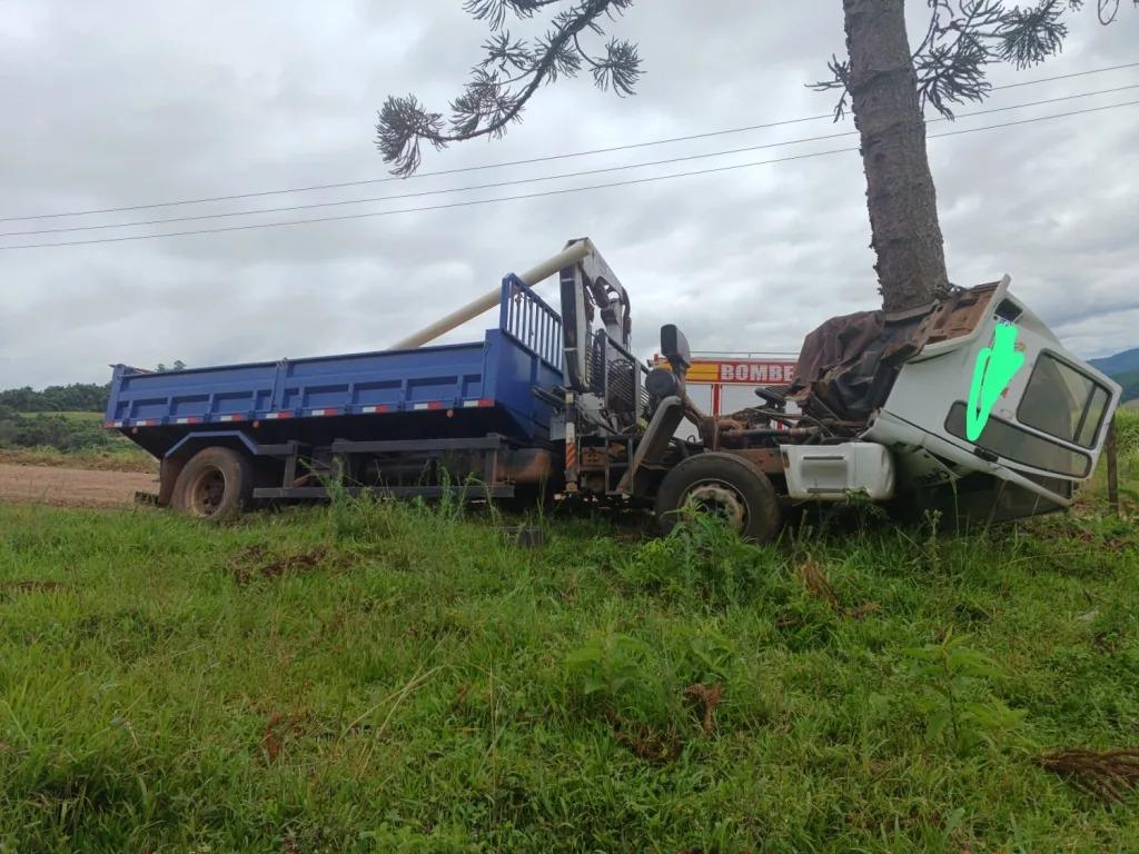 Motorista morre em grave acidente no Oeste de SC