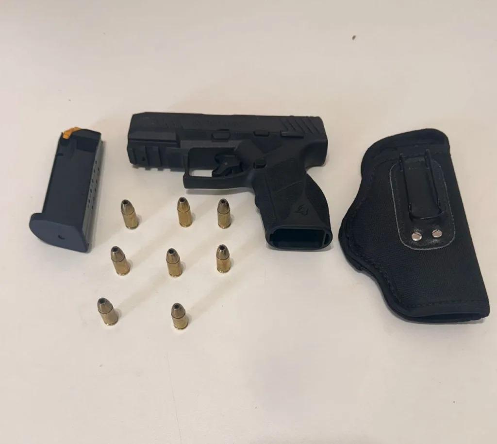 PM atende ocorrência de porte ilegal de arma de fogo em Chapecó