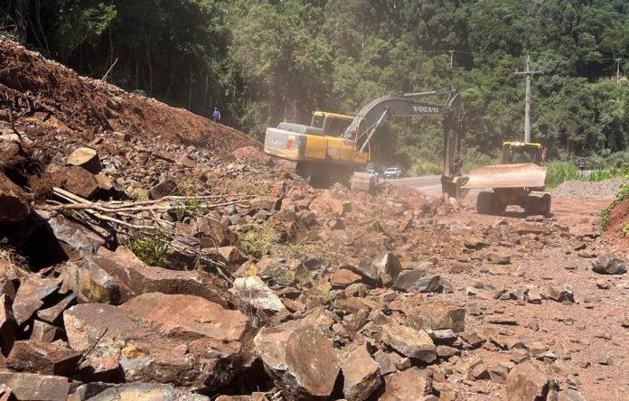 Atenção: SC-283 será interditada para detonação de rochas nesta semana