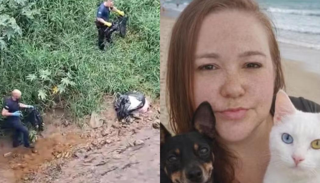 Corpo esquartejado encontrado em córrego é de corretora desaparecida em Florianópolis