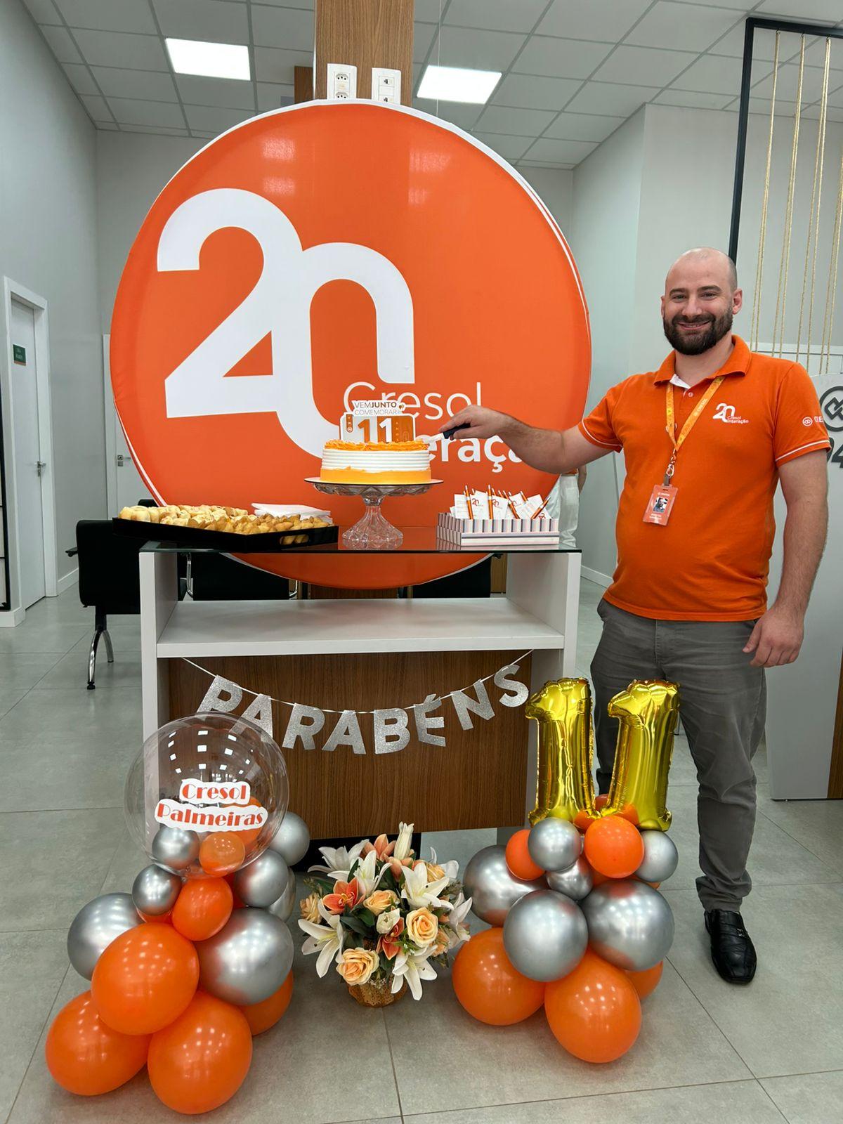 Cresol Interação celebra 11 anos da agência de Linha das Palmeiras em Xavantina