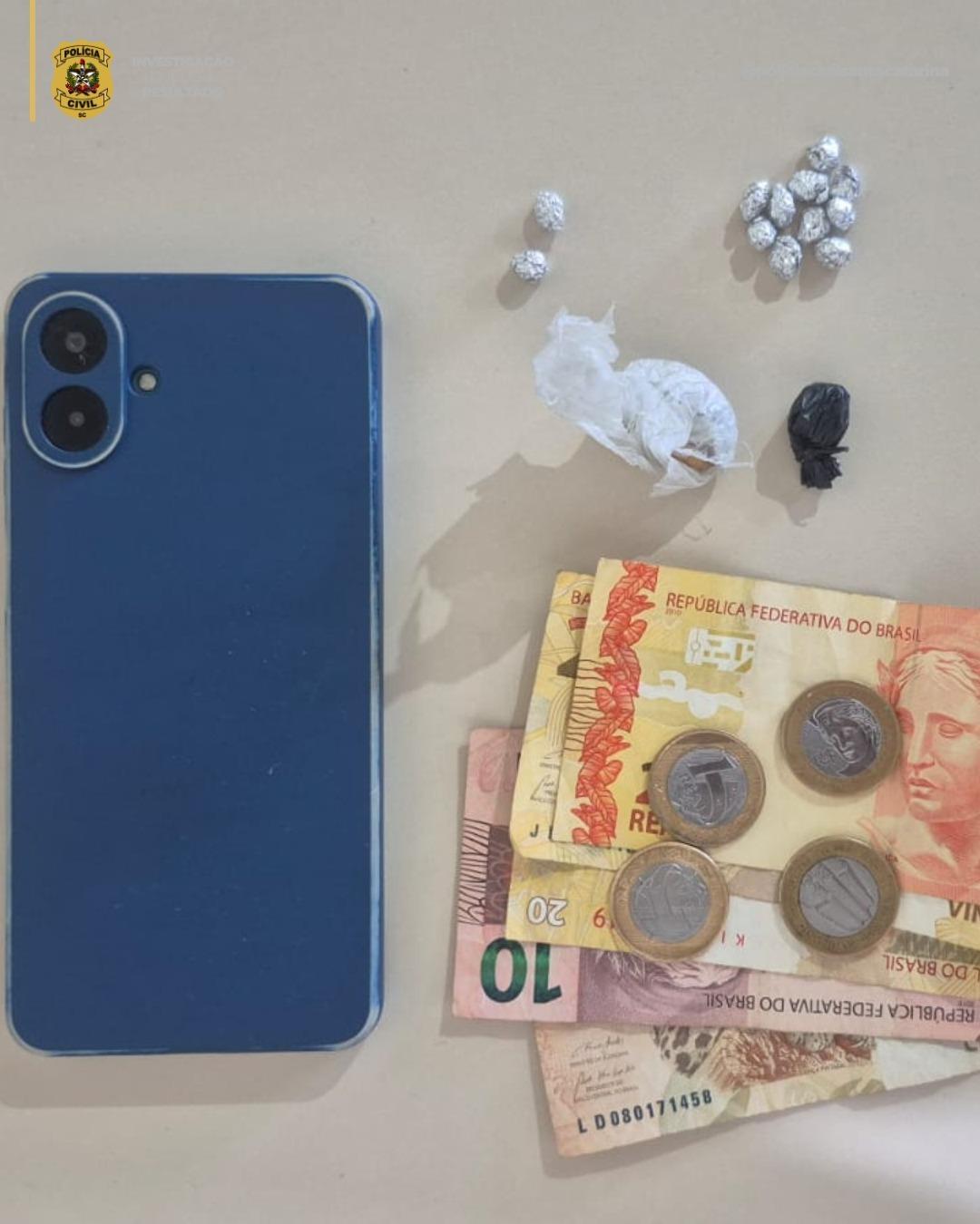 Dupla é presa em flagrante por tráfico de drogas em Xanxerê