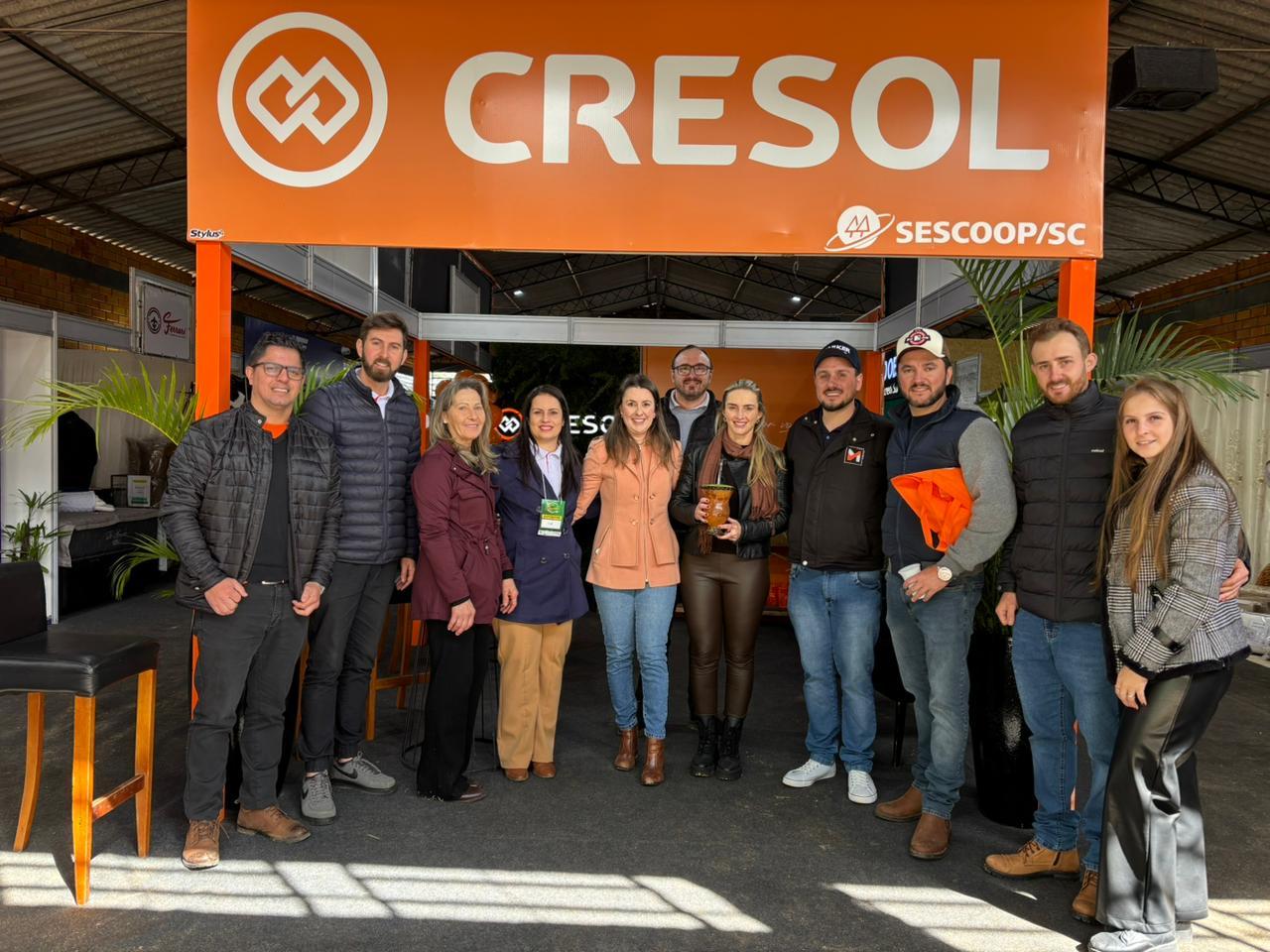 Cresol celebra participação de sucesso na Festa Catarinense do Chimarrão