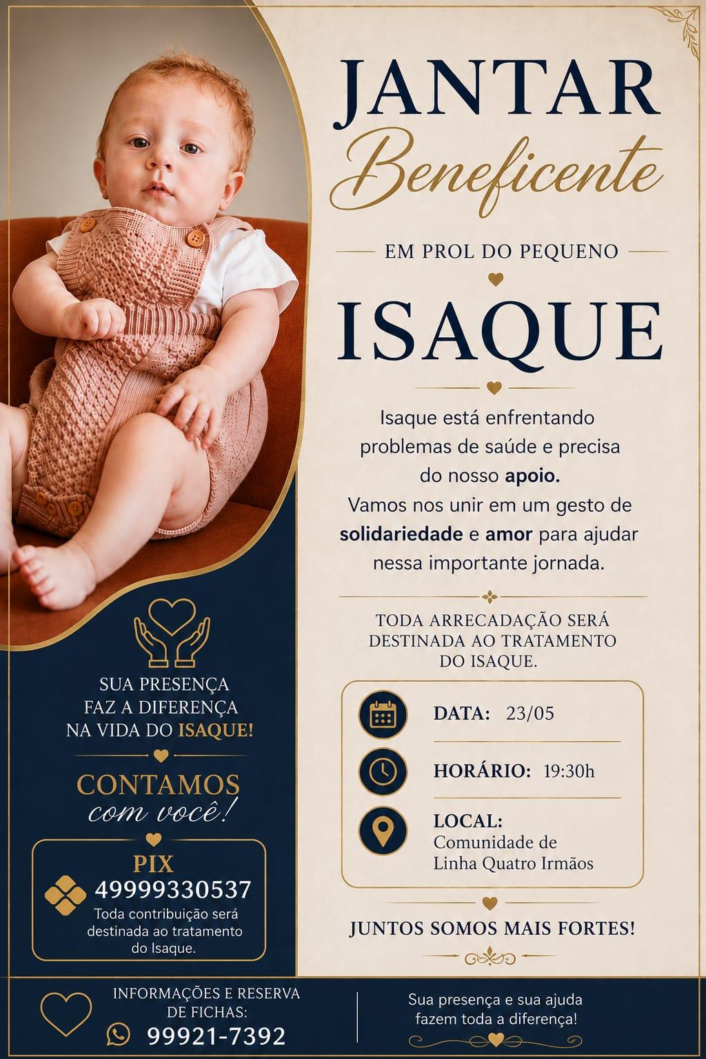 Isaque Donatti  de Xavantina segue internado em estado grave na UTI em Blumenau