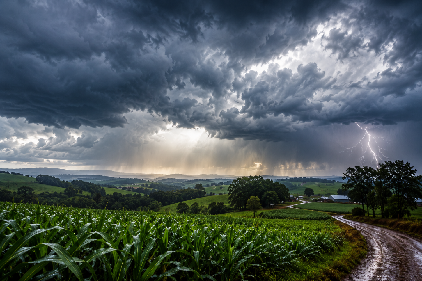 Semana será de chuva e tempo instável no Oeste de Santa Catarina