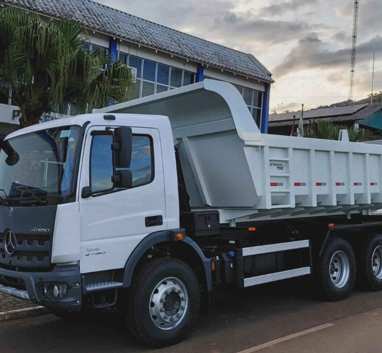 Xavantina Recebe Novo Caminhão Caçamba para Secretaria de Transportes e Obras