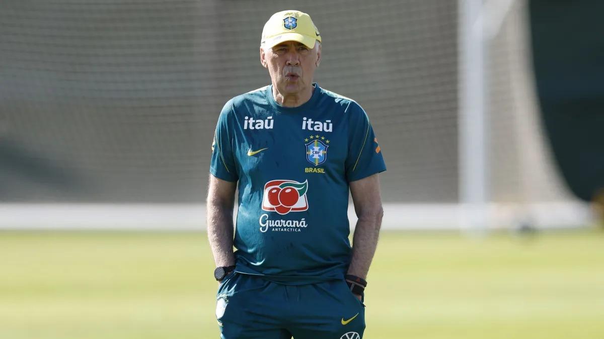 Ancelotti prepara mudanças na Seleção Brasileira para duelo contra o Haiti