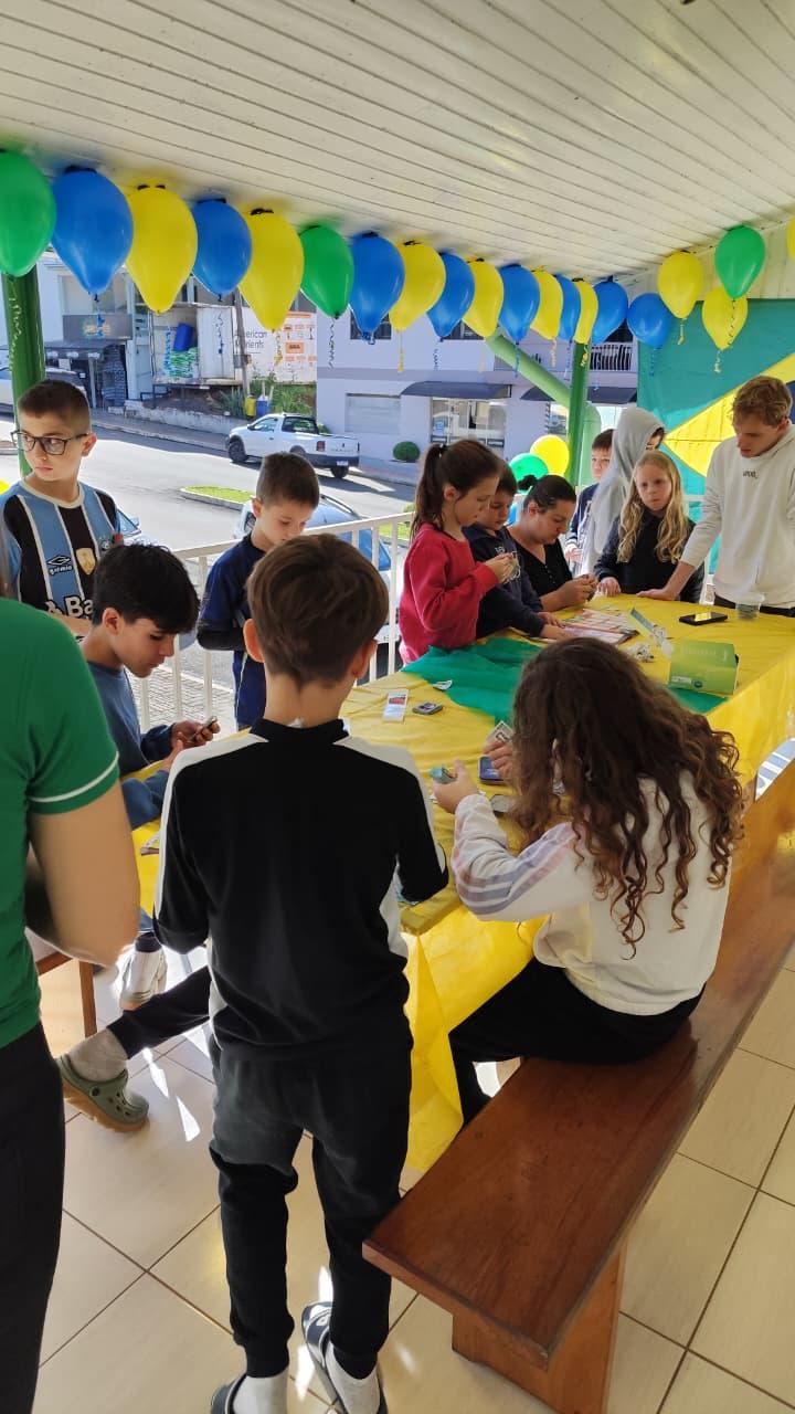 Evento troca de figurinhas da Copa do Mundo 2026
