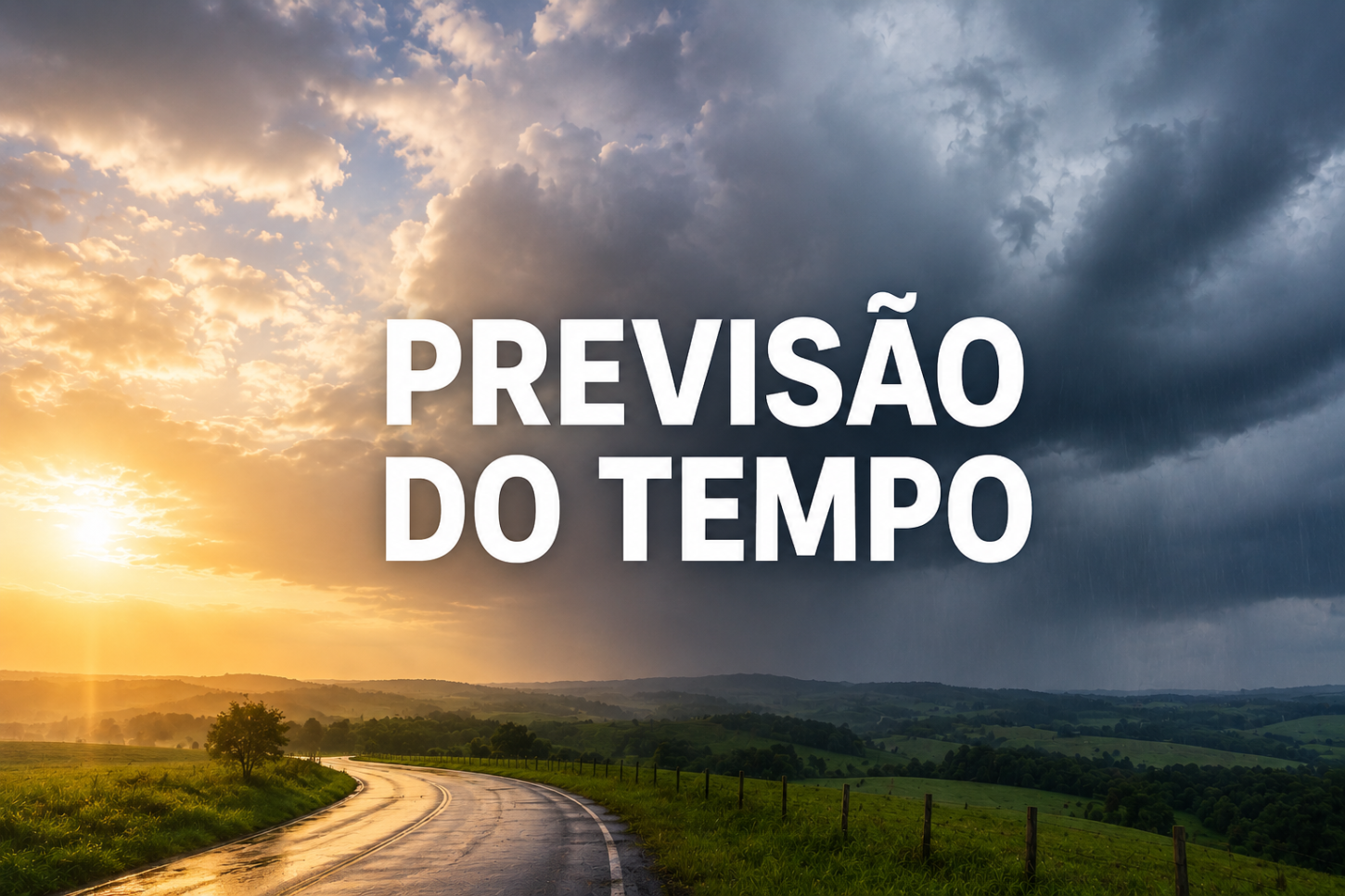 Fim de semana terá tempo instável no Oeste Catarinense