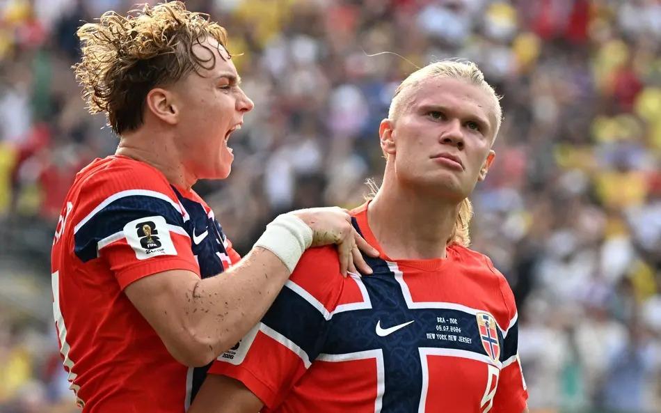 ACABOU A ILUSÃO: Erling Haaland tira o Brasil da Copa