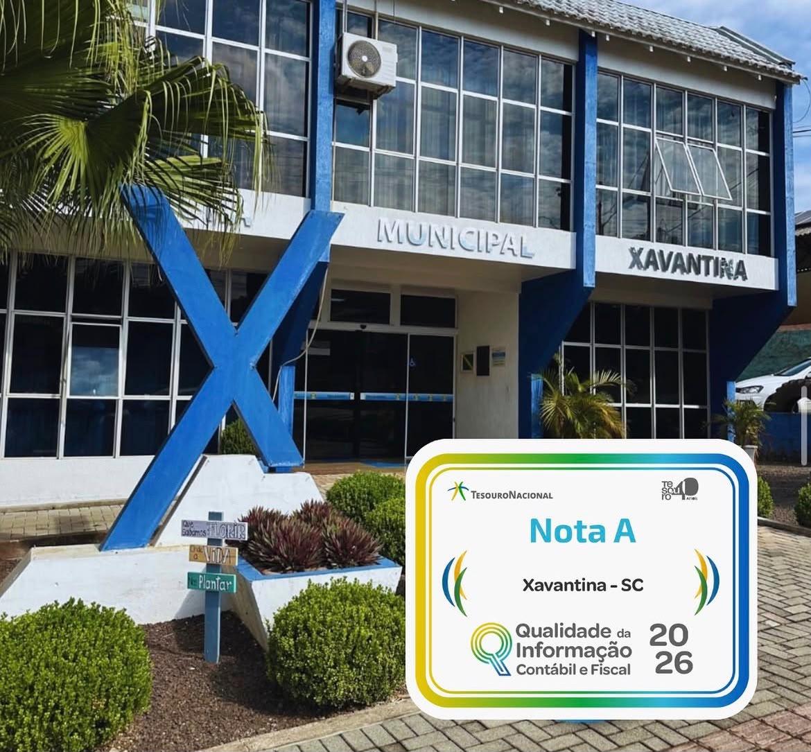 Xavantina conquista Nota “A” pelo segundo ano consecutivo em transparência e gestão fiscal
