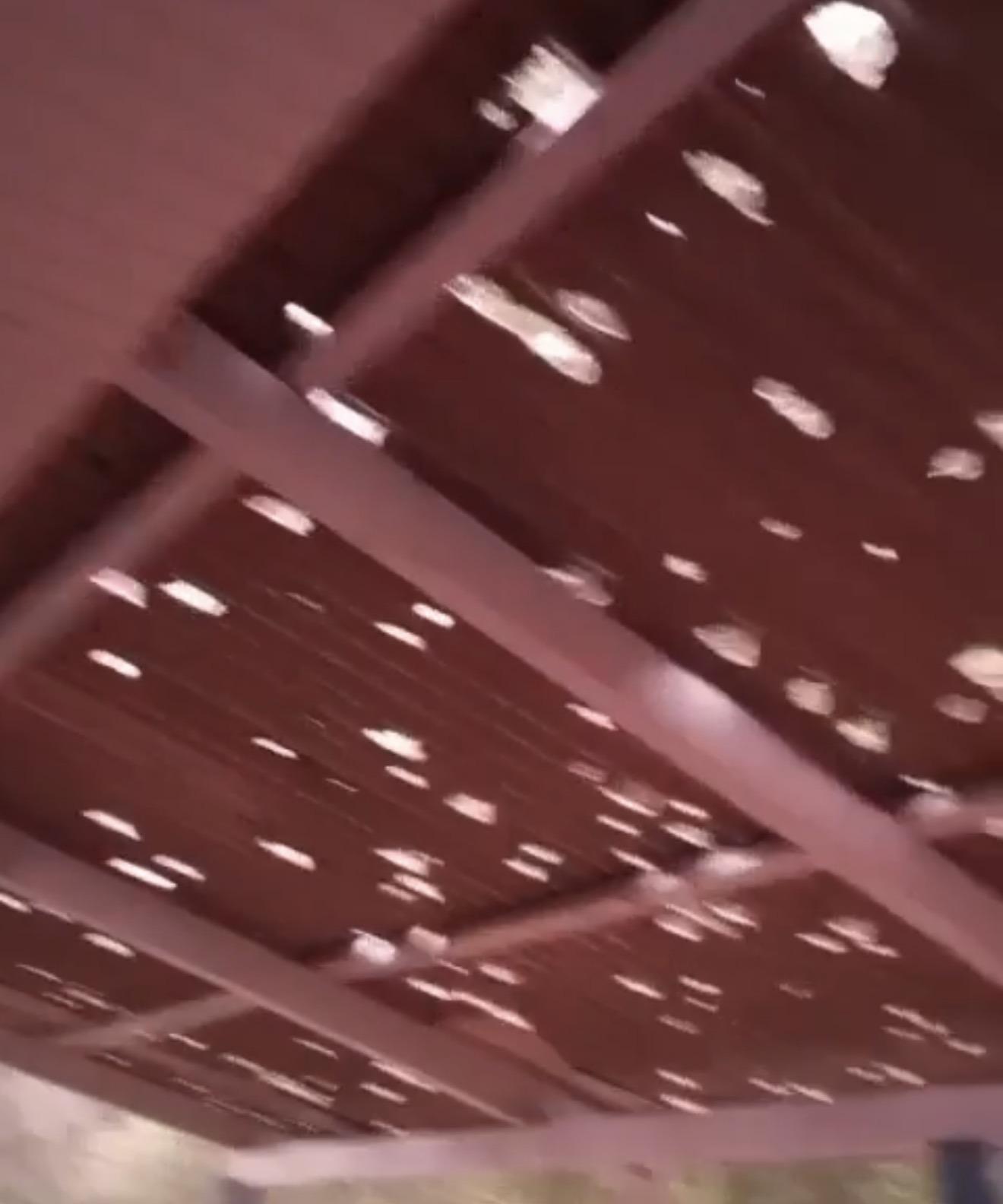 Chuva de granizo provoca danos em Arabutã, Seara, Itá e Ipumirim