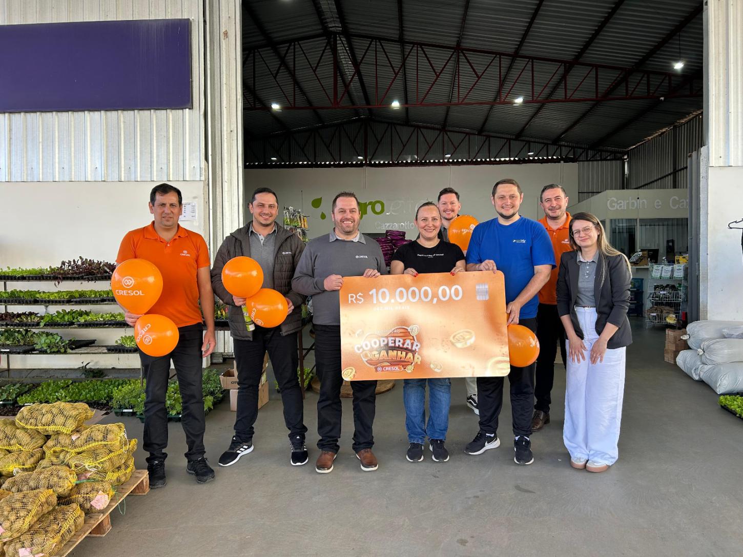 Cooperadas da Cresol Interação ganham R$ 10 mil na Campanha 