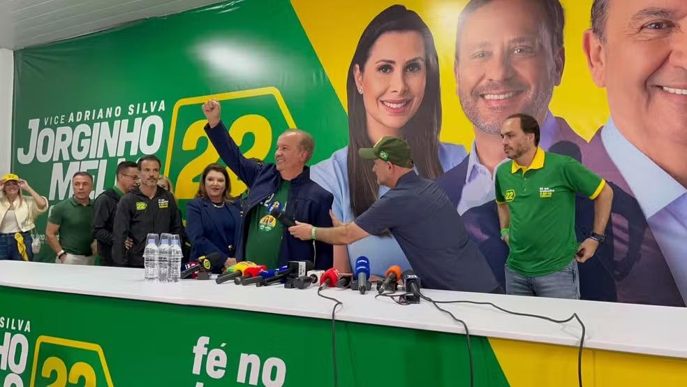 Jorginho Mello reeleito. Atual governador venceu no 1º turno, com 68,98%