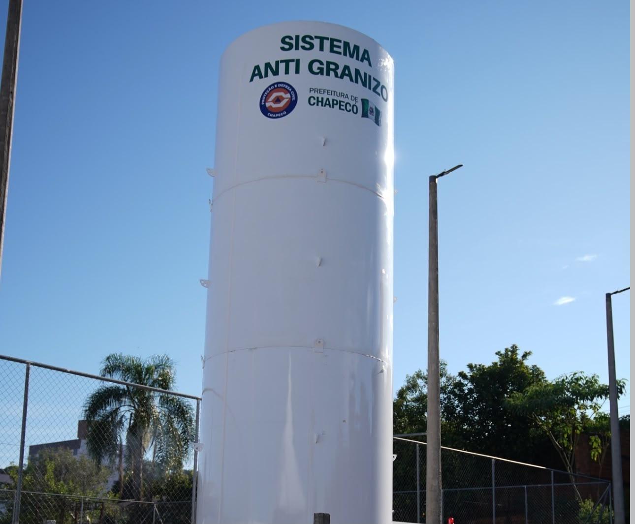 Sistema antigranizo de Chapecó apresenta resultados positivos e desperta interesse de municípios de todo o Brasil